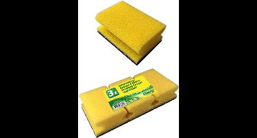 Cleany - Schuurspons - 3st