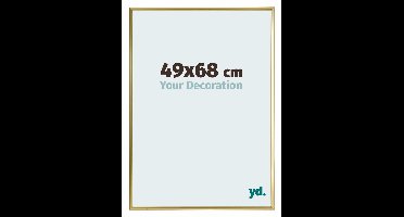 Your Decoration - Fotolijst 49x68 cm - Kunststof - Goud - Annecy