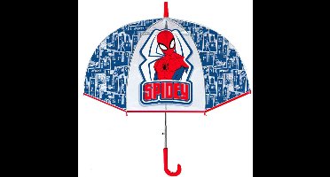 SpiderMan Paraplu, Flying Hero - Ø 62 x 60 cm - Plastic