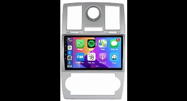 Autoradio 4/64GB met Carplay en Android auto | Geschikt voor Chrysler 300C 2003-2009 | Radio scherm met Navigatie | 2003 2004 2005 2006 2007 2008 2009 | 300 C