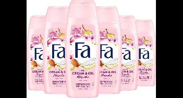 Fa Cream & Oil Magnolia Douchegel - 6 x 250ml