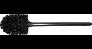 Zwarte Kunststof Toiletborstel 36x7.5 cm - Duurzaam en Hygiënisch Design