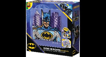 SES Creative - Beedz Art - DC Batman - Strijkkralen - 4200 Stuks met Strijkvellen - Vanaf 12 Jaar