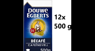 Douwe Egberts Decafé Filterkoffie - 12 x 500 gram