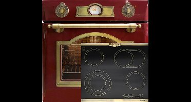 Kaiser elektrische Inbouwoven 60 cm EH 6355 RotEm+KCT 6185 Em inbowelektrische kookplaat 60 cm