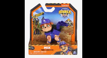 Rubble en Crew Action Pup actiefiguur - Blauw