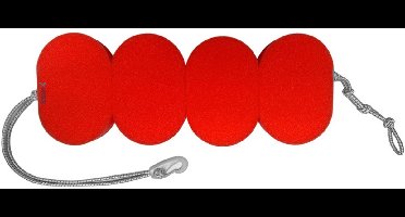 Splash-X zwemkurk – zwemgordel – zwemgordel voor kinderen - 4 drijvers – rood