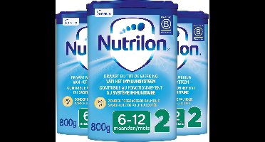 Nutrilon 2 - Opvolgmelk Baby 6-12 maanden - Babymelk in Poeder voor Flesvoeding - 3 x 800g