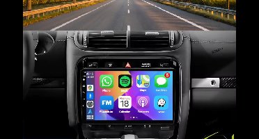 Autoradio 4/64GB met Carplay en Android auto | Geschikt voor Porsche Cayenne 1 2002-2011 | Radio scherm met Navigatie | 2002 2003 2004 2005 2006 2007 2008 2009 2010 2011 | porsch 9PA