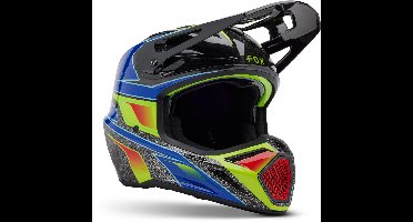 FOX V3 RS Acric MIPS Multicolor Rood Crosshelm - Maat S - Helm