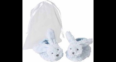 Happy Horse Konijn Richie Slofjes - Blauw - Baby cadeau