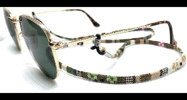 *** Brillenkoord Summer| Zonnebrilkoord in camouflage kleuren | Zonnebriltouwtje voor de perfecte look - van Heble® ***