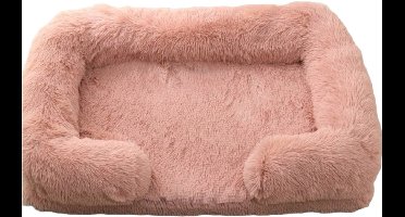 S&E Pluche Vierkante Huisdierenmand met Afneembare Hoes – Geschikt voor Honden en Katten - XL