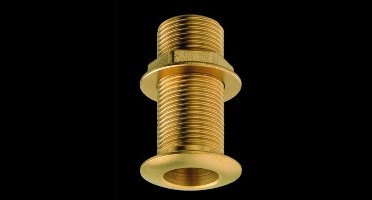 PLASTIMO 'OVERALL 65MM MESSING 1/2' HULL OUTLET'