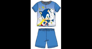 Sonic Pyjama-set Katoen Blauw Maat 98