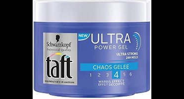 Taft Gel chaos gelee level 4 ultra hold