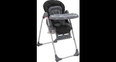 vidaXL - Kinderstoel - hoog - grijs