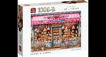 King Puzzel Cups & Cakes 1000 stukjes - Legpuzzel