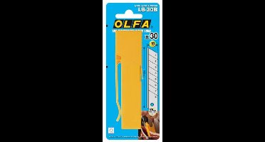 Olfa LB-30B reserve afbreek mes met clip 30 stuks in 1 verpakking