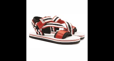 Sandaal Hunter Men Original Beach Sandal Red White Black-Schoenmaat 44