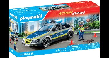 PLAYMOBIL Action Heroes Politie patrouille auto 71729