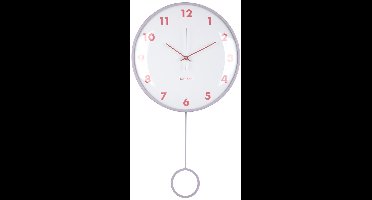 Karlsson Wandklok Cheeky Dome - Zachtpaars - 7.1x35.5x61.5cm - Wandklok Scandinavisch