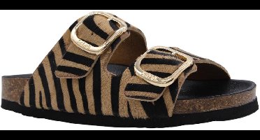 Scholl Noelle Print Led Slippers - Dames - Beige - Maat 40