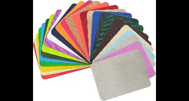 Kleding Reparatie Patch Set - Strijk Embleem - Kleding Reparatie Patches - Opstrijk Reparatiedoek - Jas Reparatie Patches - Sticker - Kleding Accessoires - Waterdichte - Zelfklevende - Veelkleurig - 26 Stuks