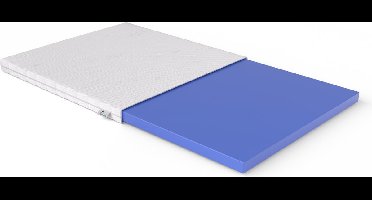 Toros Bedden Bamboo Topmatras Topper HR Topdekmatras 90x200x7 Koudschuim Deluxe