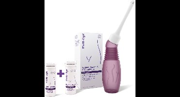 Multi-Gyn Vaginale Douche & 20 Bruistabletten - Vaginale Douche voor Intieme Hygiene, Intieme Verzorging voor optimale Vaginale Gezondheid, te gebruiken tegen afscheiding, jeuk en irritatie, Vaginale Douche spoelt schoon op efficiënte en milde wijze
