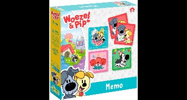 Woezel & Pip memo spel - educatief speelgoed - junior geheugenspel - memory - vanaf 3 jaar - Bambolino Toys