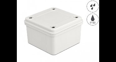 Installatiebehuizing IP65 Waterdicht 96 x 96 x 60 mm Grijs