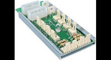 InLine 33008 3 pin Multi kleuren kabeladapter/verloopstukje