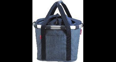 KLICKfix Bikebasket - Mandtas - Fiets - Stuur - Twist Blue - 15 Liter