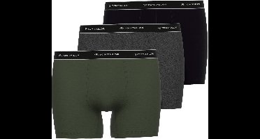 TOM TAILOR - Buffer - Heren long Boxershort Multipack - 3-Pack - Groen