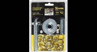 Benson - zeilogen - 30 stuks totaal - 12,5 mm - screendoek - zonwering - zuignap - zeiloog