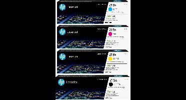 HP 219A - Originele LaserJet Tonercartridges - Black/Cyaan/Magenta/Geel - 4 Pack