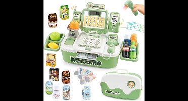 Speelgoed Kassa - Speelgoed - Kinderen - Biljetten - Munten - Rekenen - Meerkleurig