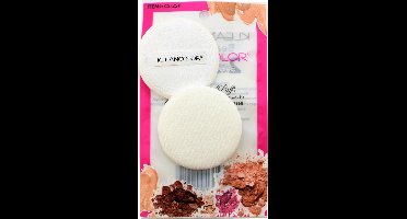 Kleancolor - Poederdons spons - 2 Stuks - Goed Kwaliteit - Fluweel zacht