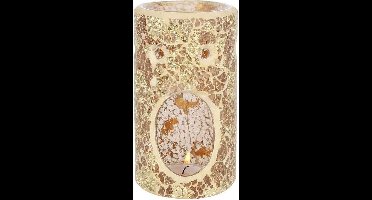 Something Different - Gold Pillar Crackle Oliebrander - Multicolours