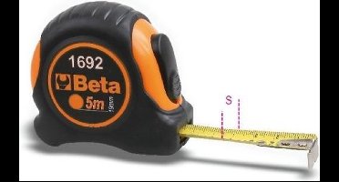 Beta 1692 rolbandmaat met abs behuizing meetlint staal 3m