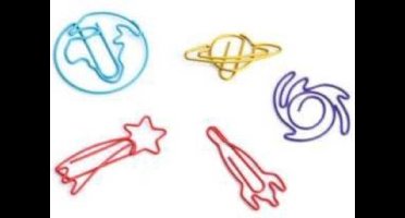 Suck Uk Paperclips Ruimtevaart 3,9 X 2,7 Cm Staal 5 Stuks