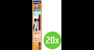 Vitakraft beefstick low fat - hondensnack - 12 gram - 20 verpakkingen