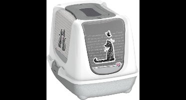 Flamingo - Kattenbak Trendy - Wit - M - 50 x 39 x 39 cm