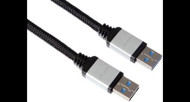 HQ - USB 3.0 Kabel - Zwart - 1.8 meter