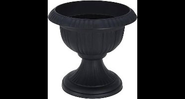 Bloempot op voet, rond, 39x36.1x39cm, Antraciet, Praktisch en stijlvol