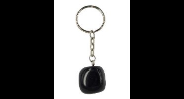 Ruben Robijn Sleutelhanger Obsidiaan zwart