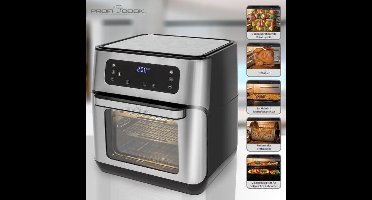 ProfiCook FR 1200 H  - Hetelucht friteuse - 11 liter - draaispit