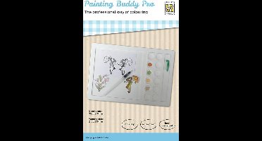 NPBP001 Nellie's siliconen Painting Buddy Pro - professioneel kleuren (stempels, inkt, aquarel) - anti slip kleurhulp