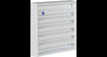 Renson muurrooster opbouw 165 x 165 mm wit